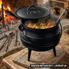 Panela de Ferro Fundido 3 Pernas 5L